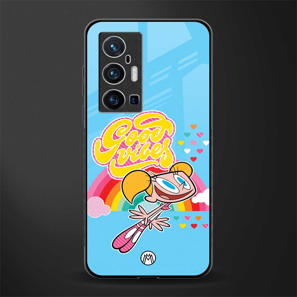 deedee good vibes glass case for vivo x70 pro plus image