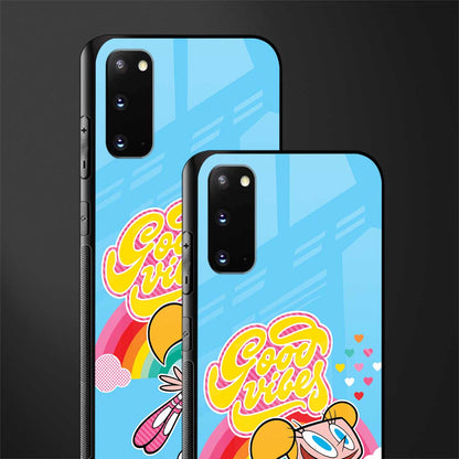 deedee good vibes glass case for samsung galaxy s20 image-2