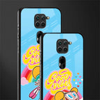 deedee good vibes glass case for redmi note 9 image-2