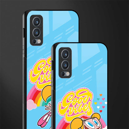 deedee good vibes glass case for oneplus nord 2 5g image-2