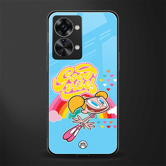 deedee good vibes glass case for phone case | glass case for oneplus nord 2t 5g