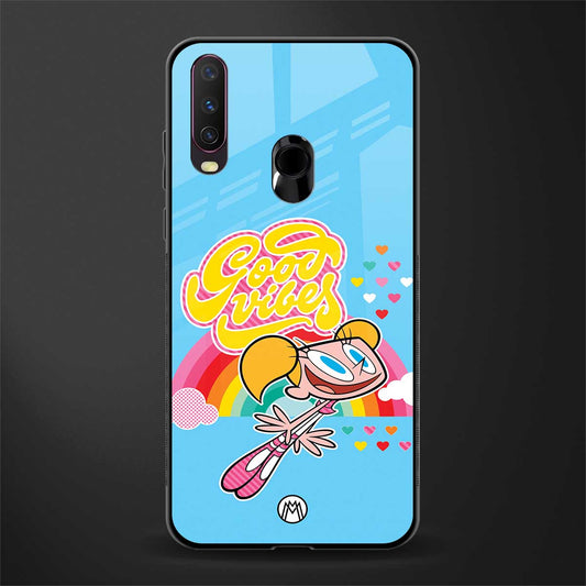 deedee good vibes glass case for vivo y15 image
