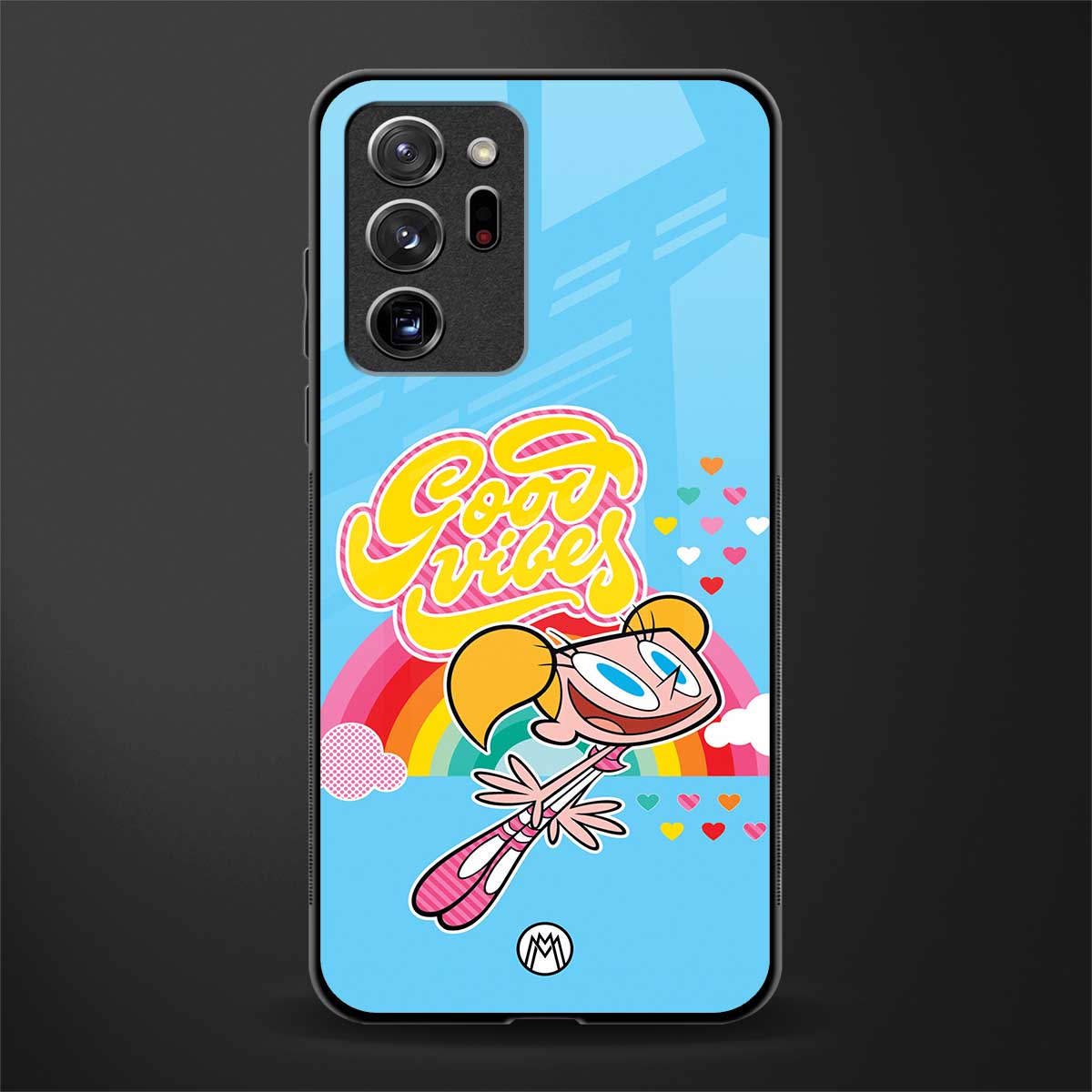 deedee good vibes glass case for samsung galaxy note 20 ultra 5g image