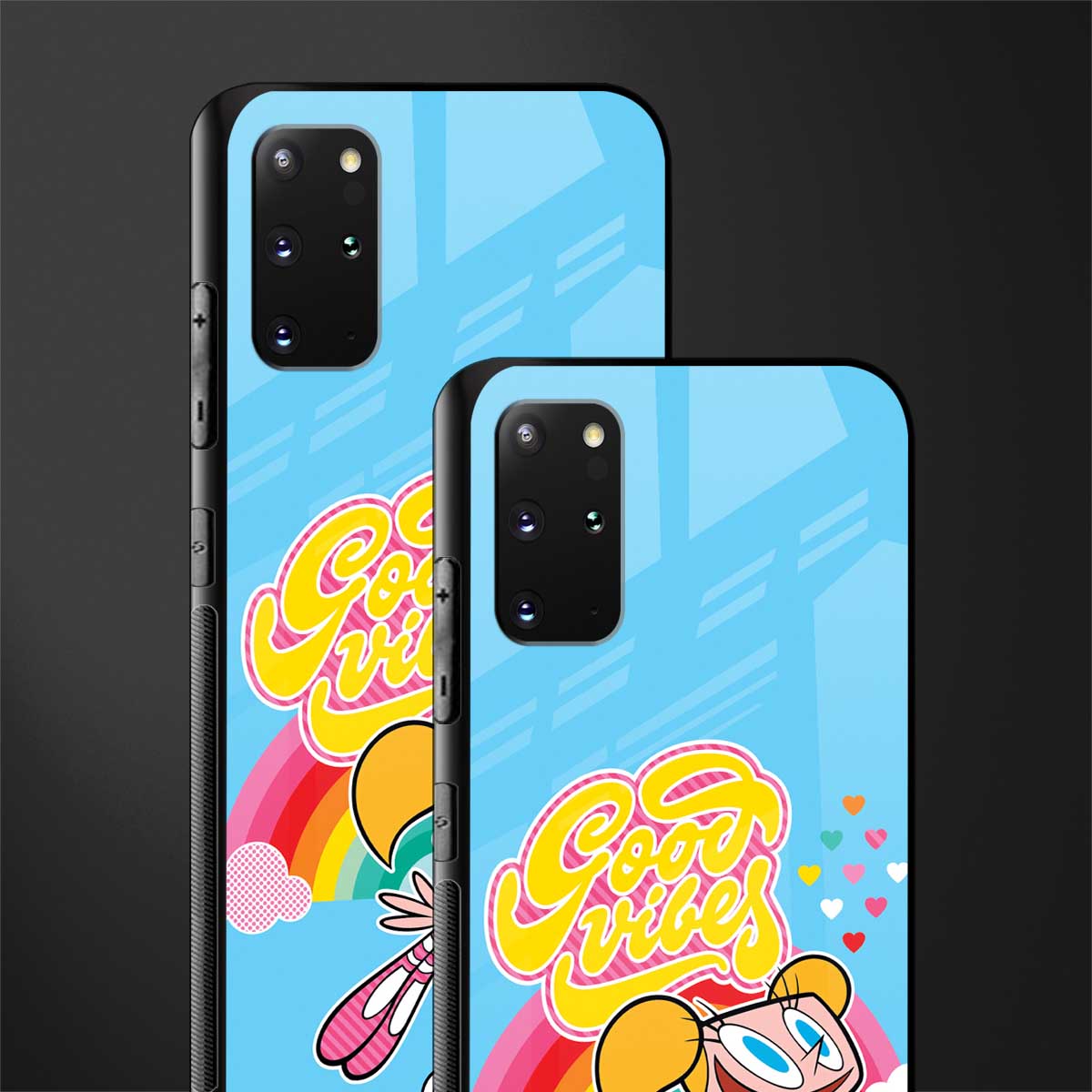 deedee good vibes glass case for samsung galaxy s20 plus image-2