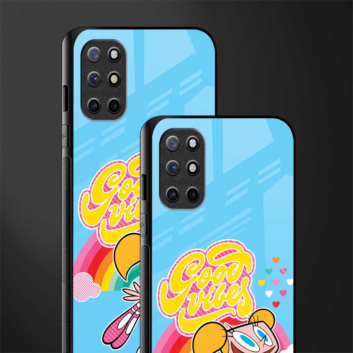 deedee good vibes glass case for oneplus 8t image-2