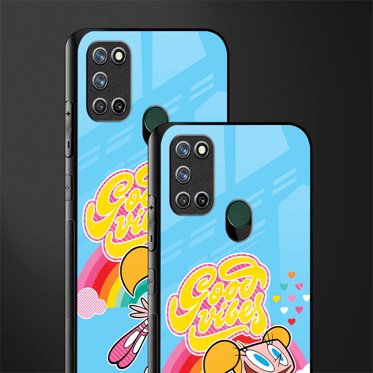deedee good vibes glass case for realme 7i image-2