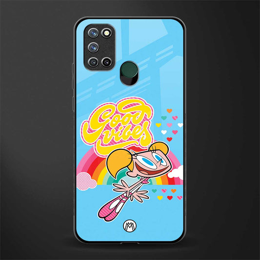 deedee good vibes glass case for realme 7i image