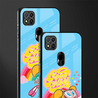 deedee good vibes glass case for redmi 9 image-2