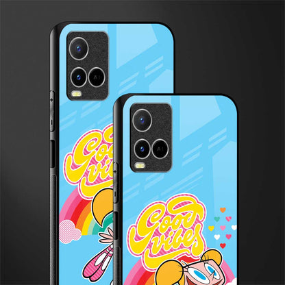 deedee good vibes glass case for vivo y33s vivo y33t image-2