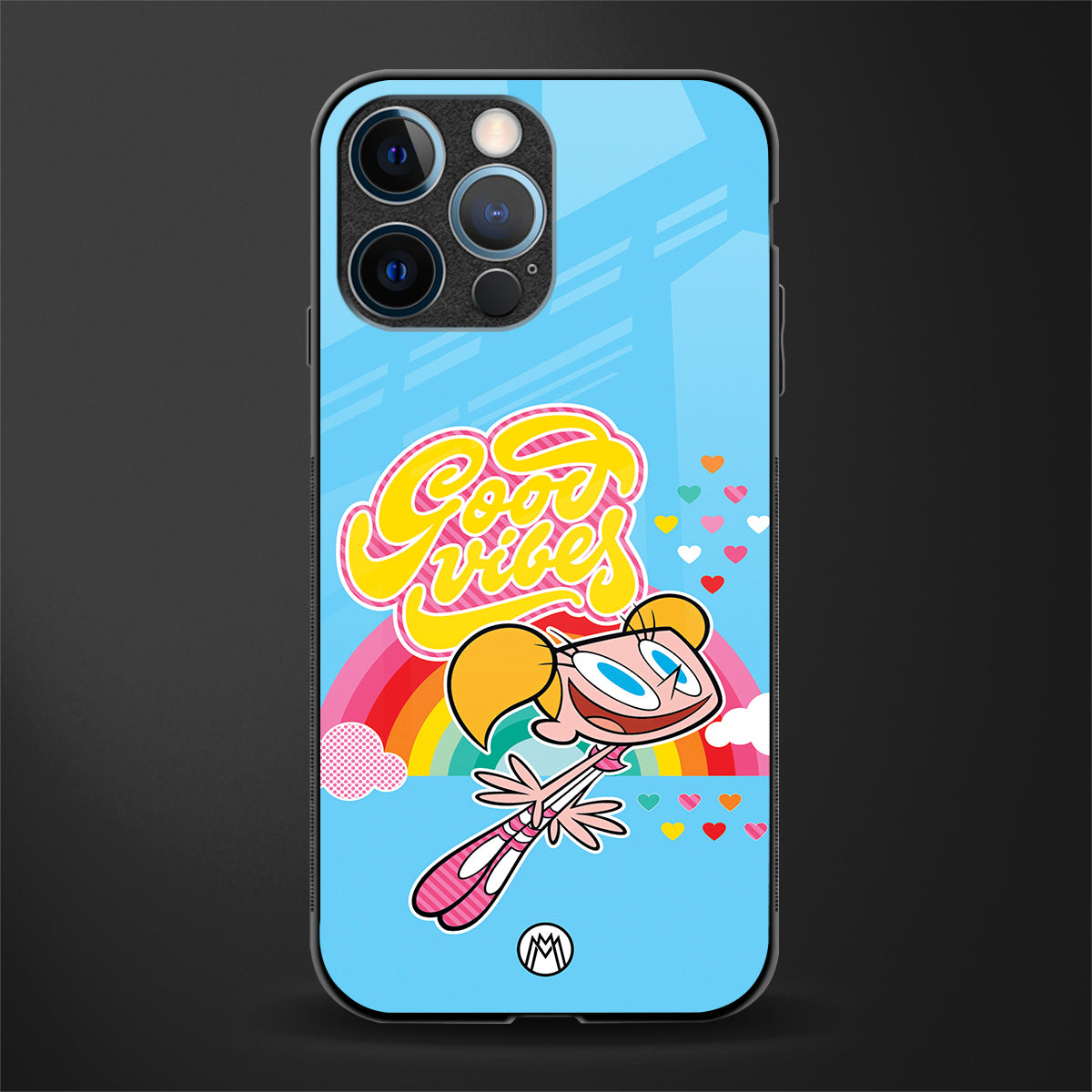deedee good vibes glass case for iphone 12 pro image