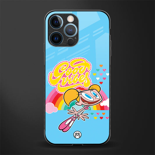 deedee good vibes glass case for iphone 12 pro image