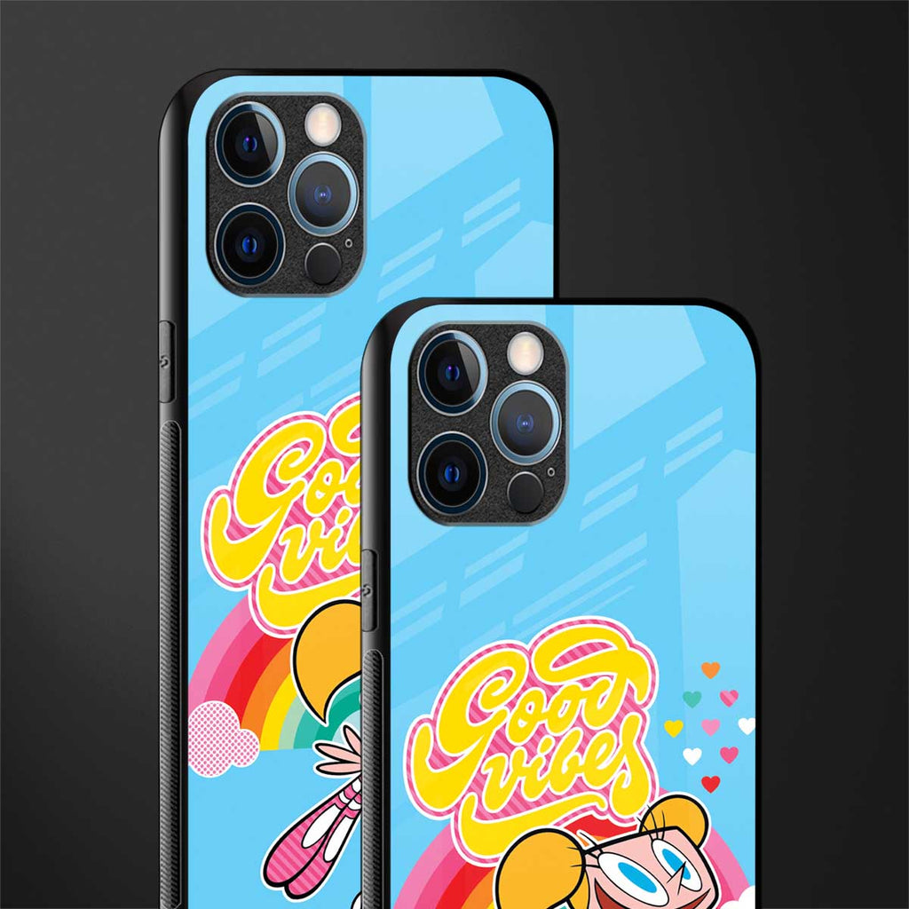 deedee good vibes glass case for iphone 12 pro max image-2