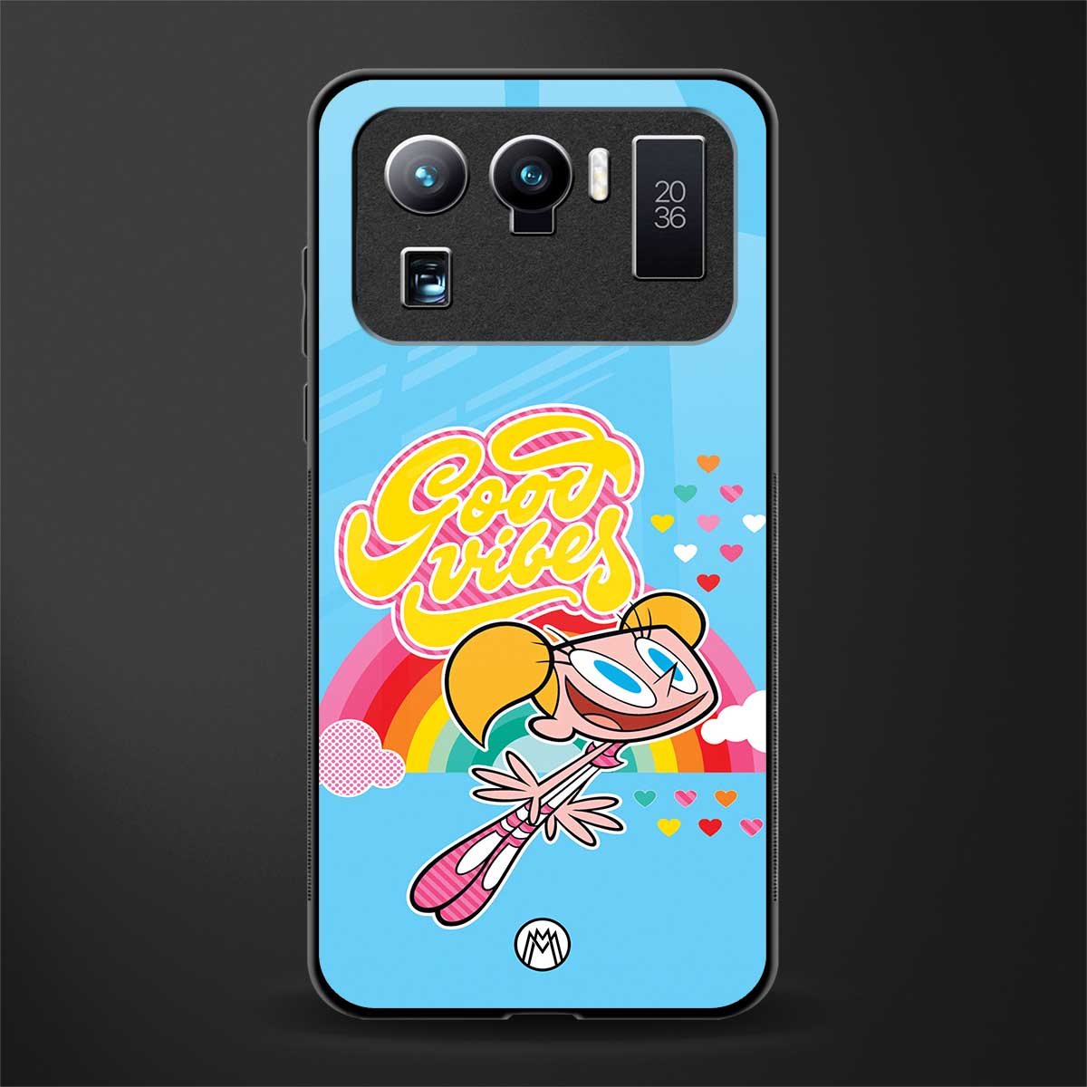 deedee good vibes glass case for mi 11 ultra 5g image