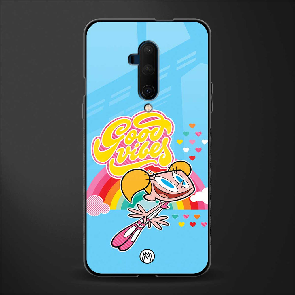 deedee good vibes glass case for oneplus 7t pro image