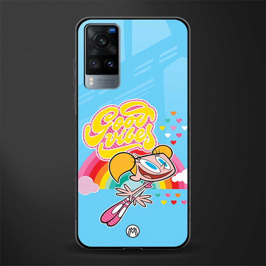 deedee good vibes glass case for vivo x60 image