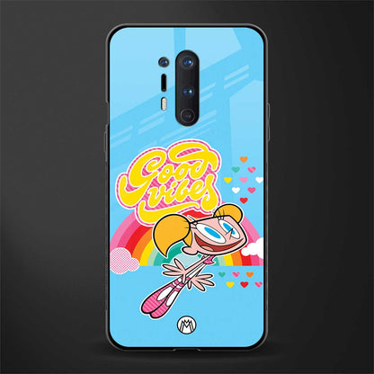 deedee good vibes glass case for oneplus 8 pro image