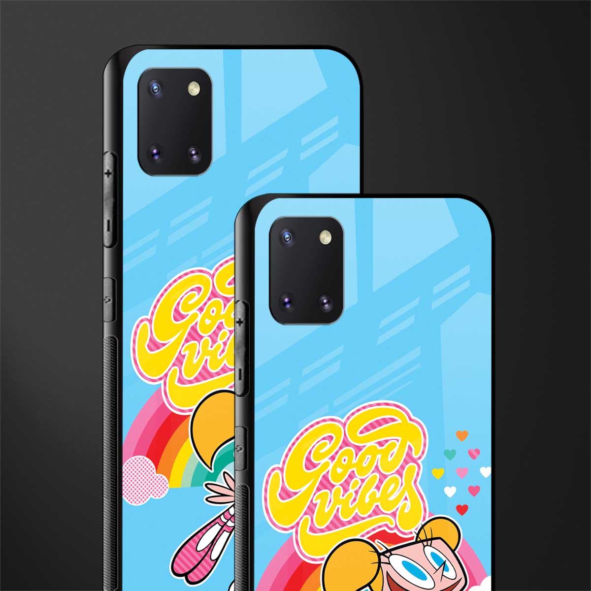 deedee good vibes glass case for samsung a81 image-2