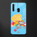 deedee good vibes glass case for samsung a21 image