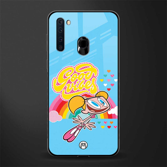 deedee good vibes glass case for samsung a21 image