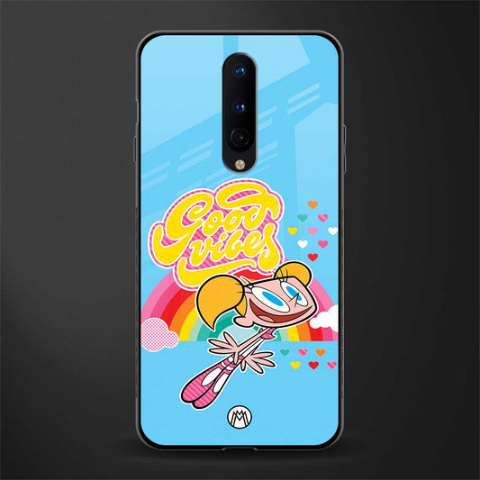 deedee good vibes glass case for oneplus 8 image