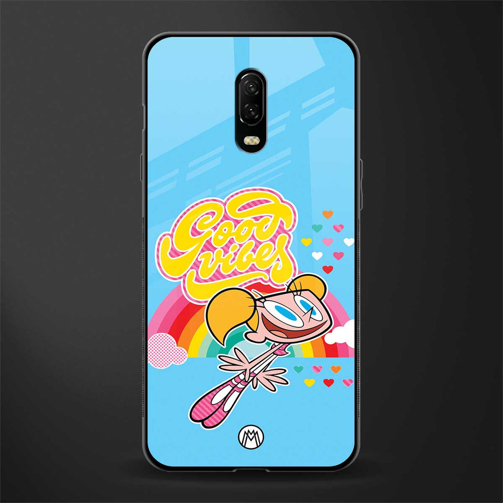 deedee good vibes glass case for oneplus 6t image