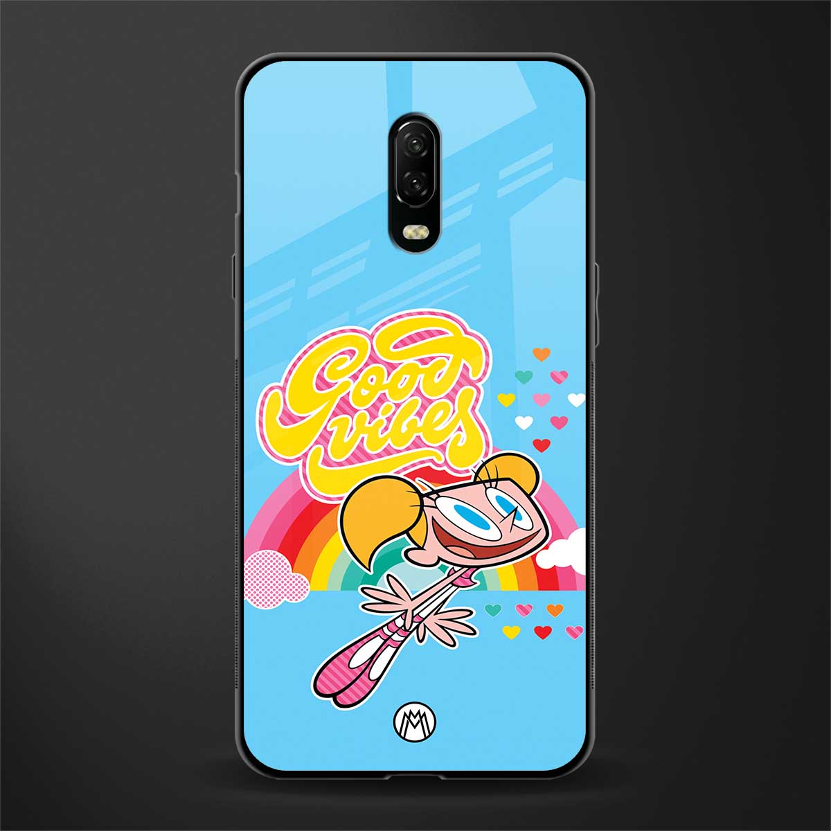 deedee good vibes glass case for oneplus 6t image