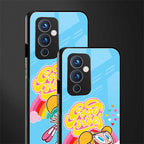 deedee good vibes back phone cover | glass case for oneplus 9