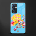 deedee good vibes back phone cover | glass case for oneplus 9
