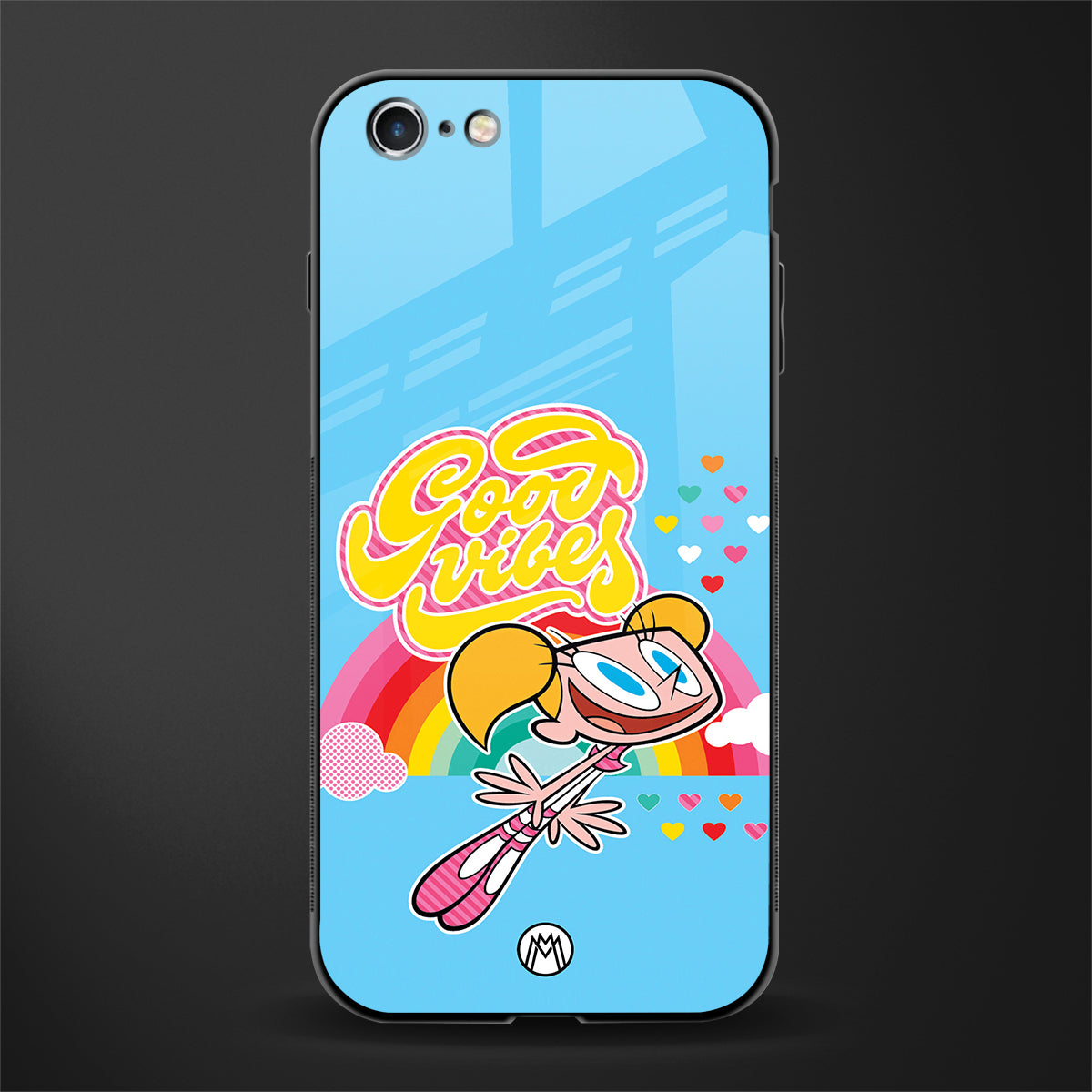 deedee good vibes glass case for iphone 6 image