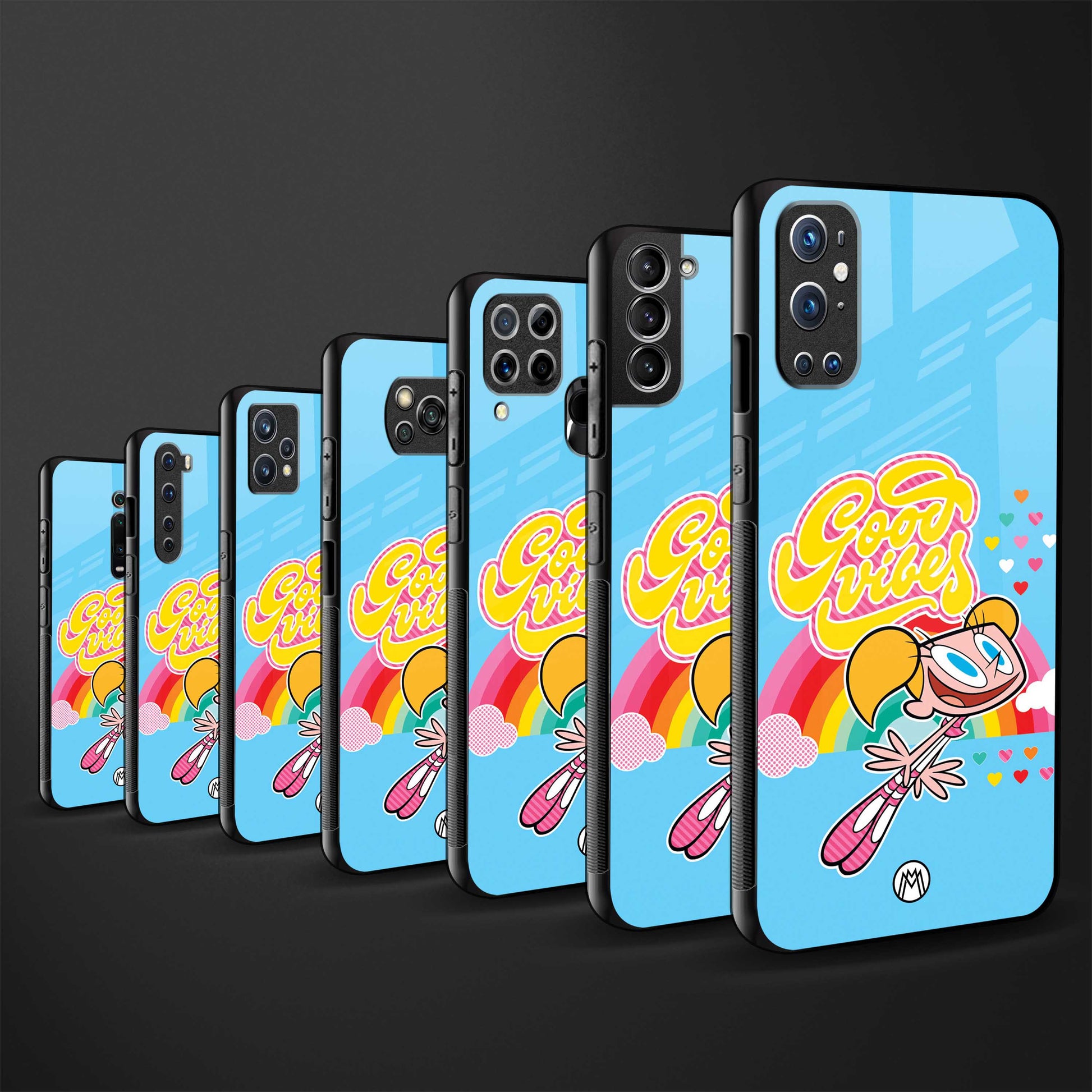 deedee good vibes glass case for iphone xs max image-3