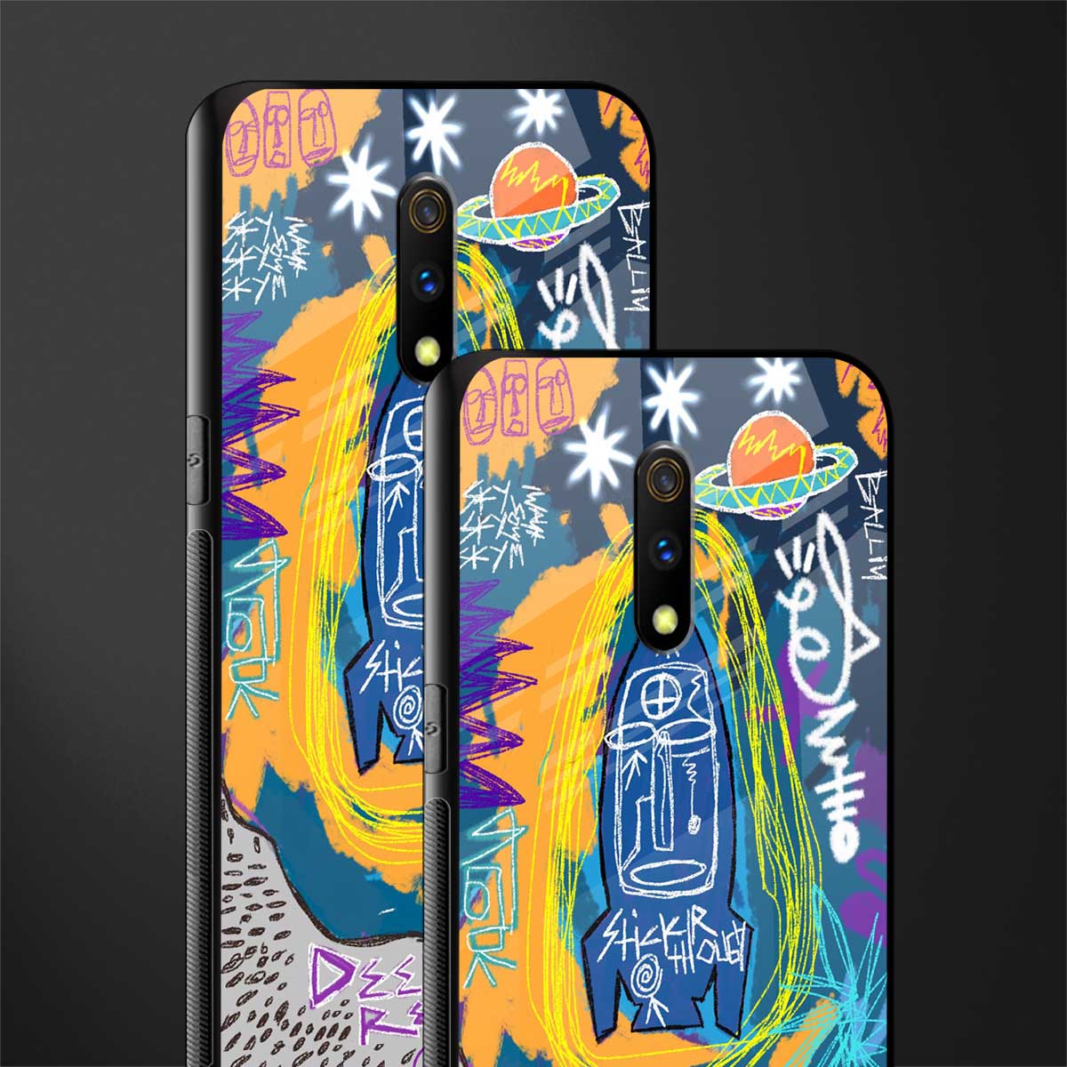 deja vu glass case for oppo k3 image-2