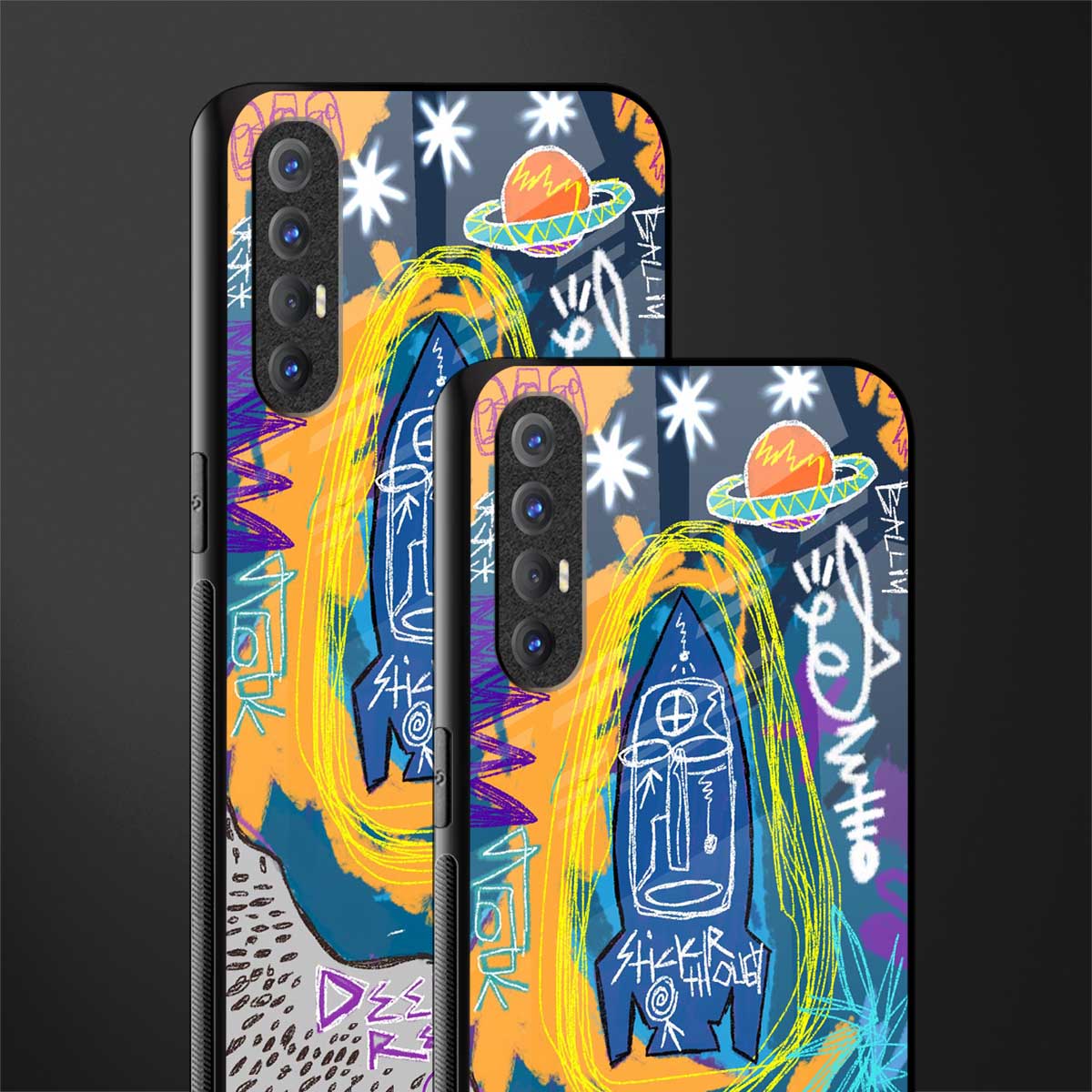 deja vu glass case for oppo reno 3 pro image-2