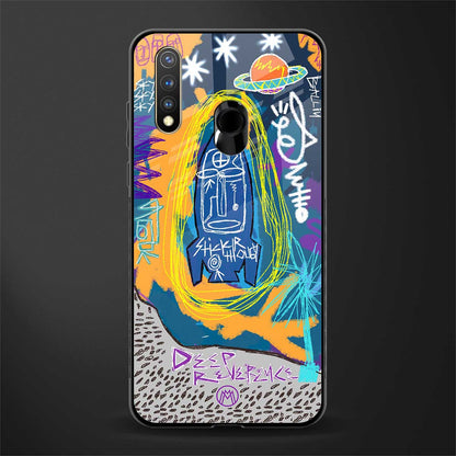 deja vu glass case for vivo y19 image