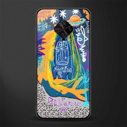 deja vu glass case for vivo s1 pro image