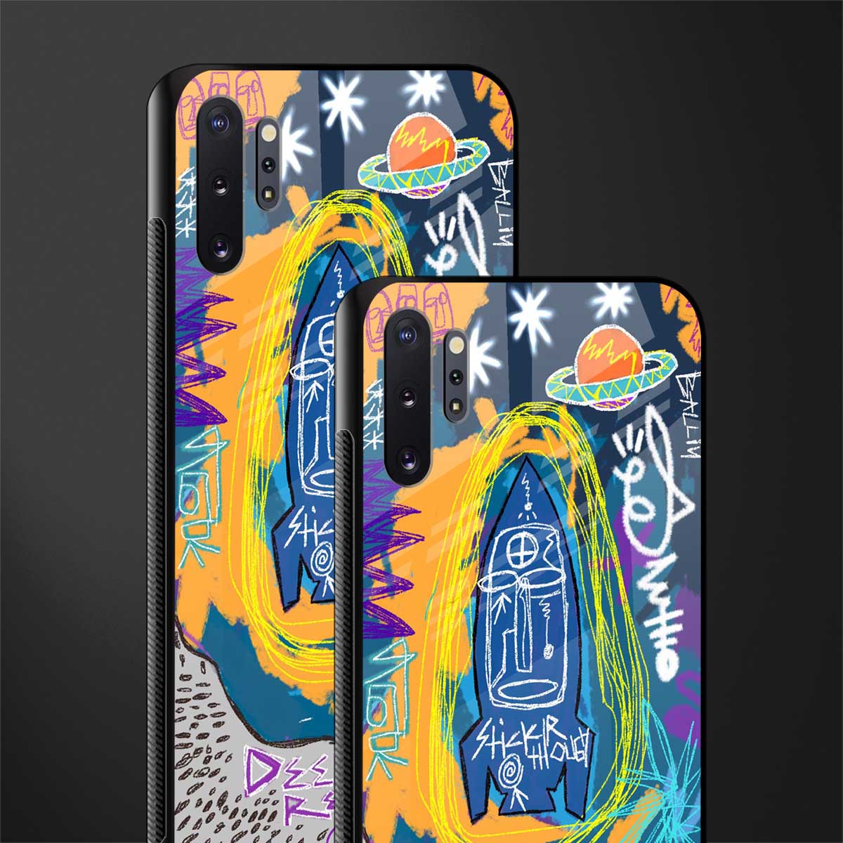 deja vu glass case for samsung galaxy note 10 plus image-2