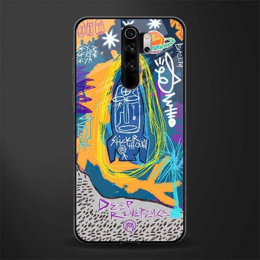 deja vu glass case for redmi note 8 pro image