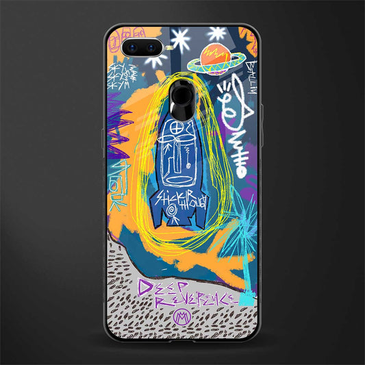 deja vu glass case for oppo a12 image