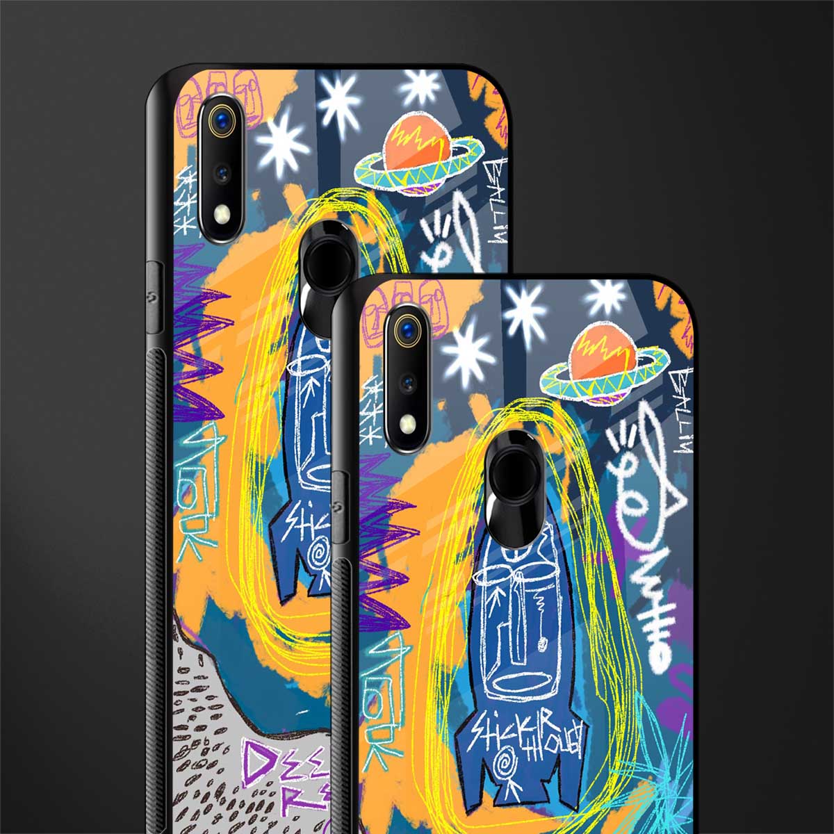 deja vu glass case for realme 3 pro image-2