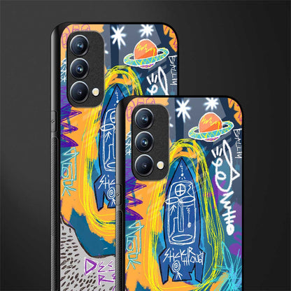 deja vu glass case for oppo f19s image-2