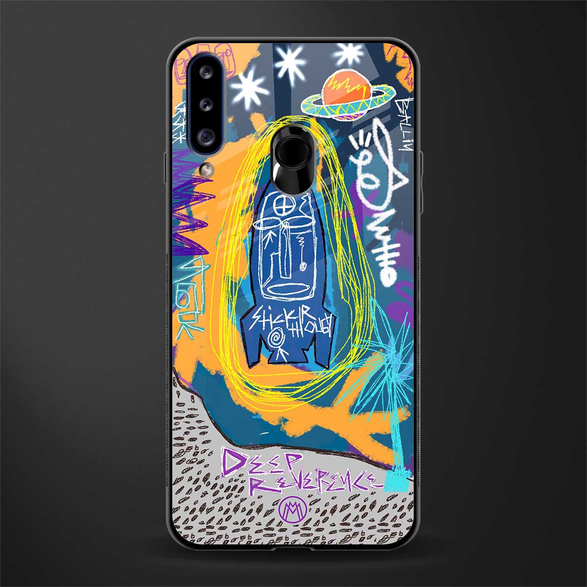deja vu glass case for samsung galaxy a20s image