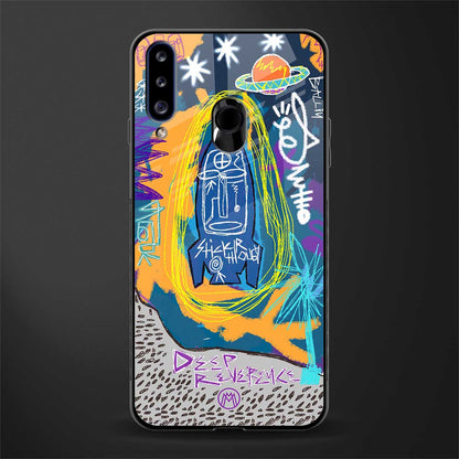 deja vu glass case for samsung galaxy a20s image