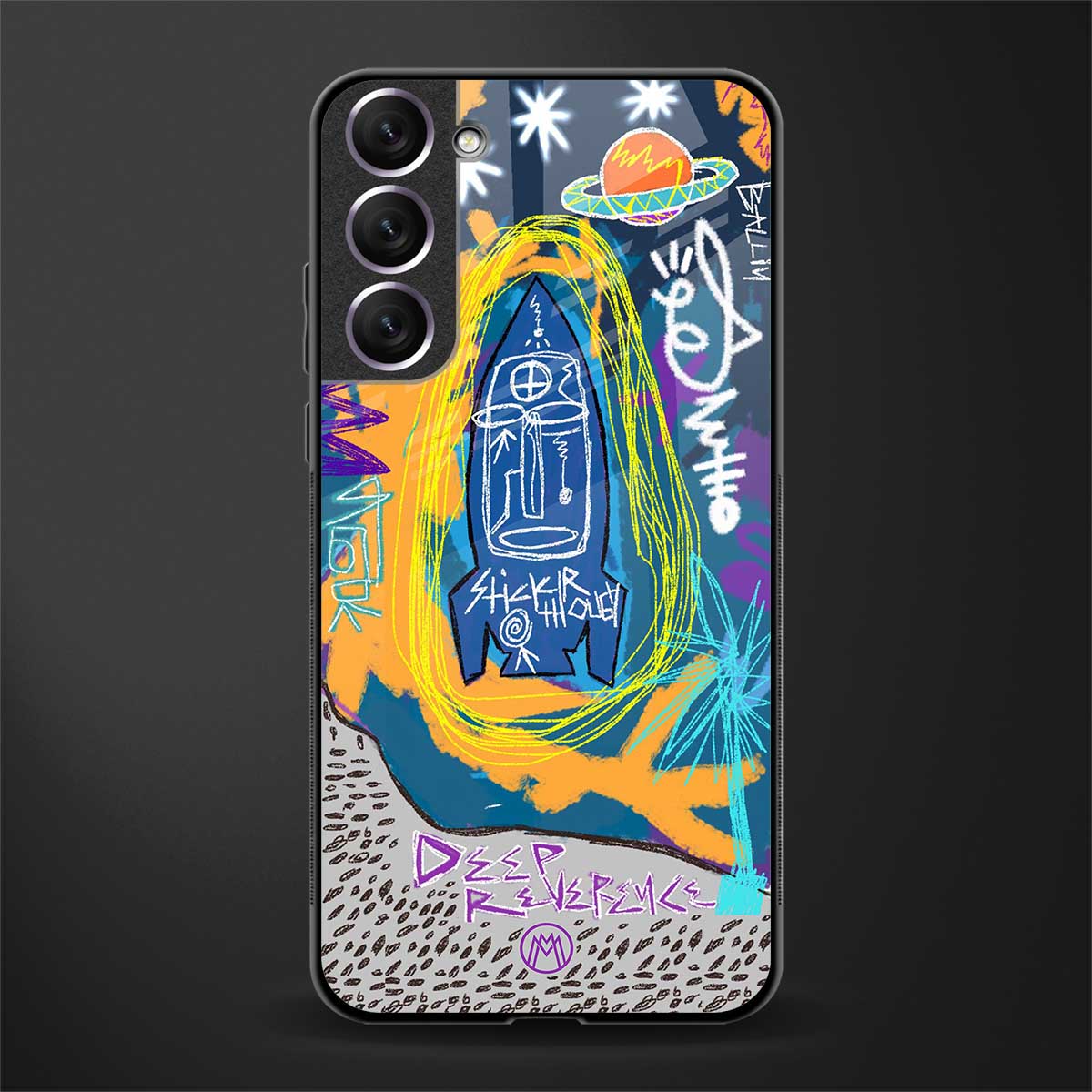 deja vu glass case for samsung galaxy s21 plus image