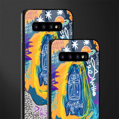 deja vu glass case for samsung galaxy s10 image-2