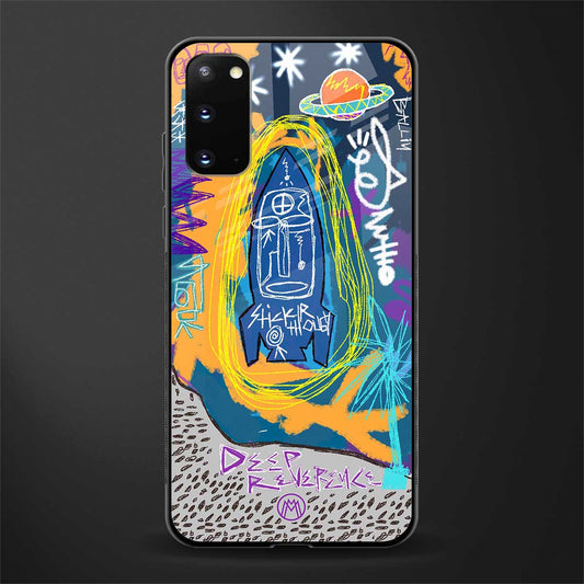 deja vu glass case for samsung galaxy s20 image