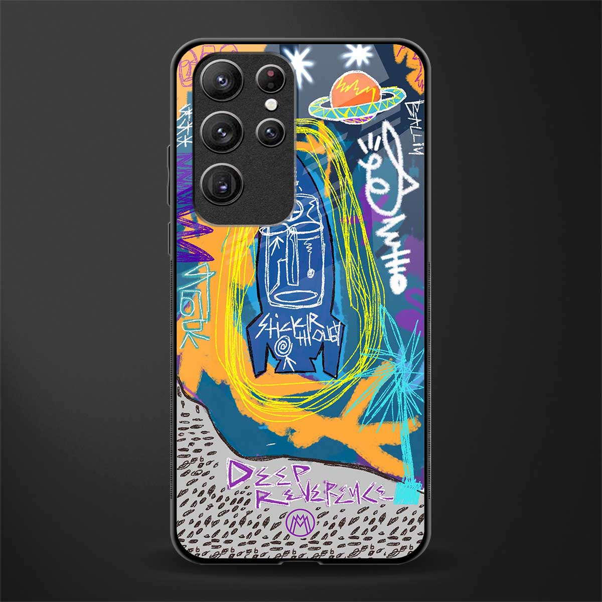 deja vu glass case for samsung galaxy s21 ultra image