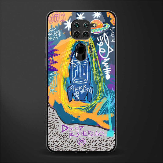 deja vu glass case for redmi note 9 image