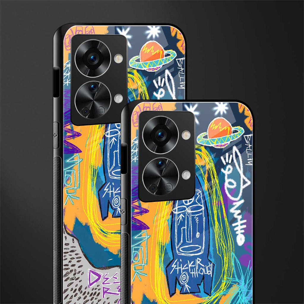 deja vu glass case for phone case | glass case for oneplus nord 2t 5g