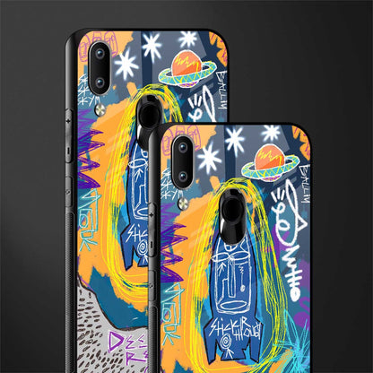 deja vu glass case for vivo y91 image-2