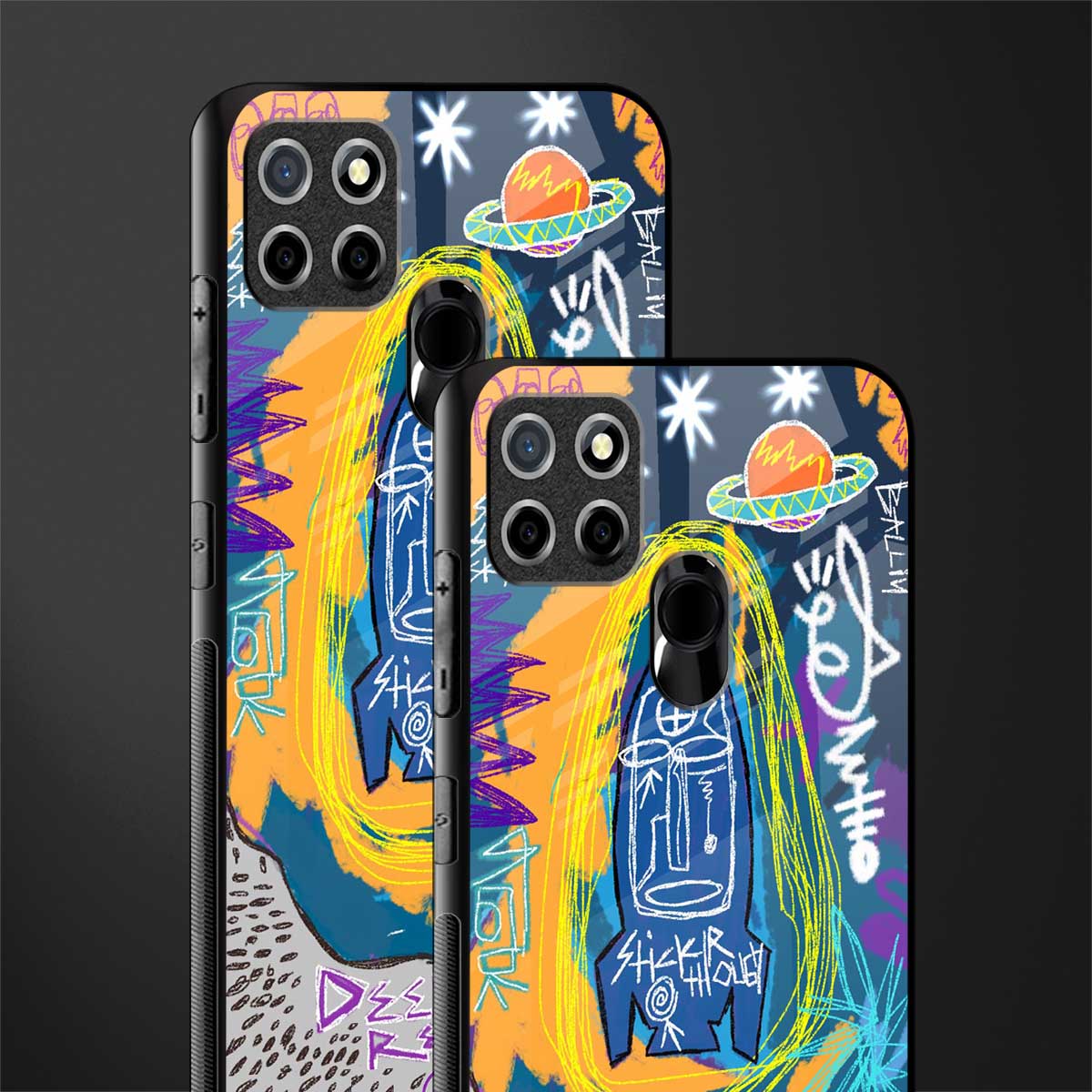 deja vu glass case for realme c25 realme c25s image-2