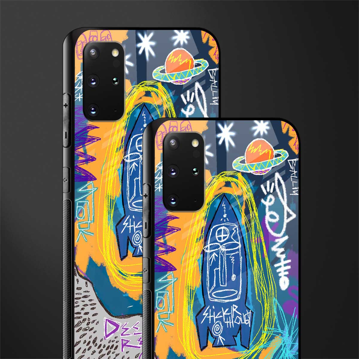 deja vu glass case for samsung galaxy s20 plus image-2